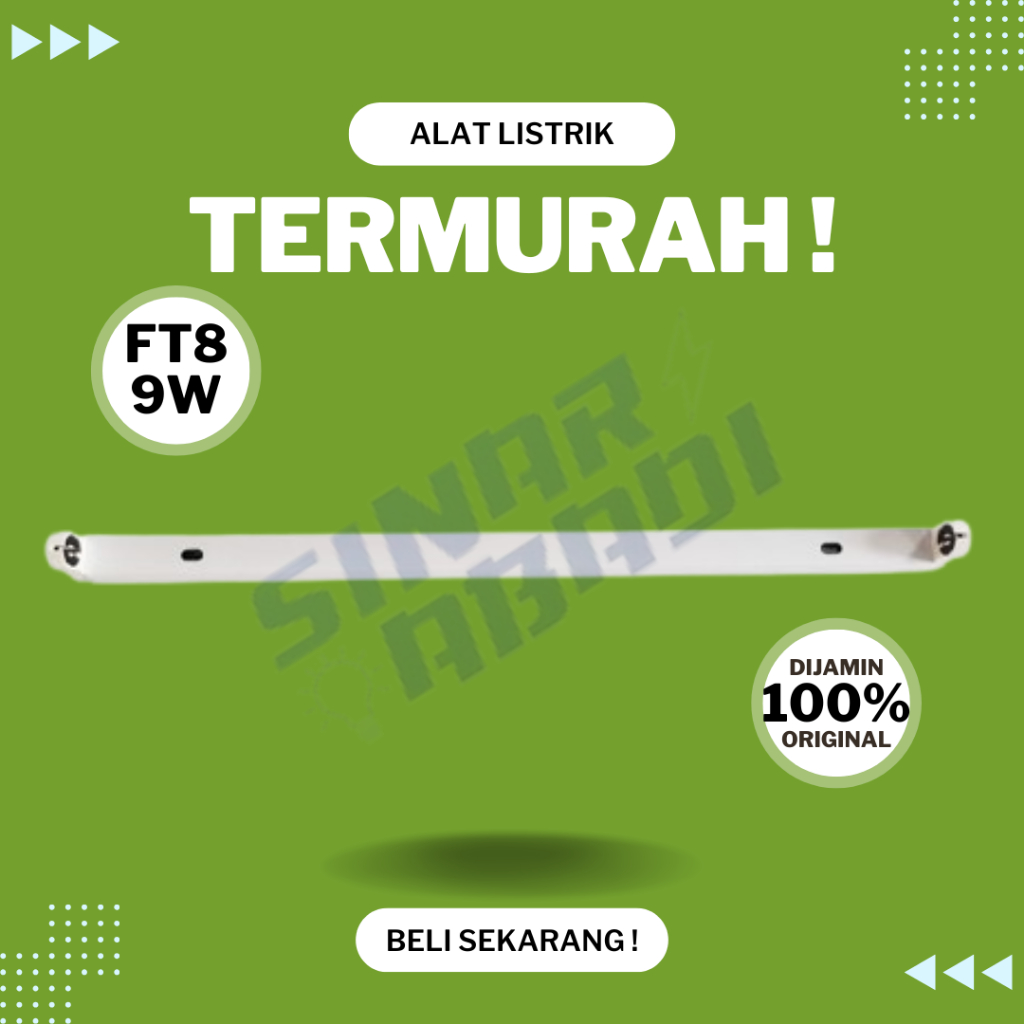 VDR Rumah Lampu LED T8 9W 60CM