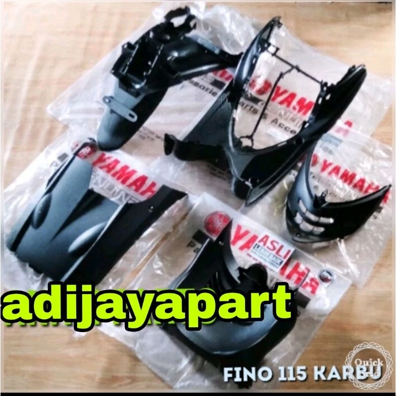 Body kasar fino karbu full set 5pcs original yamaha dek kasar fino karbu full set original