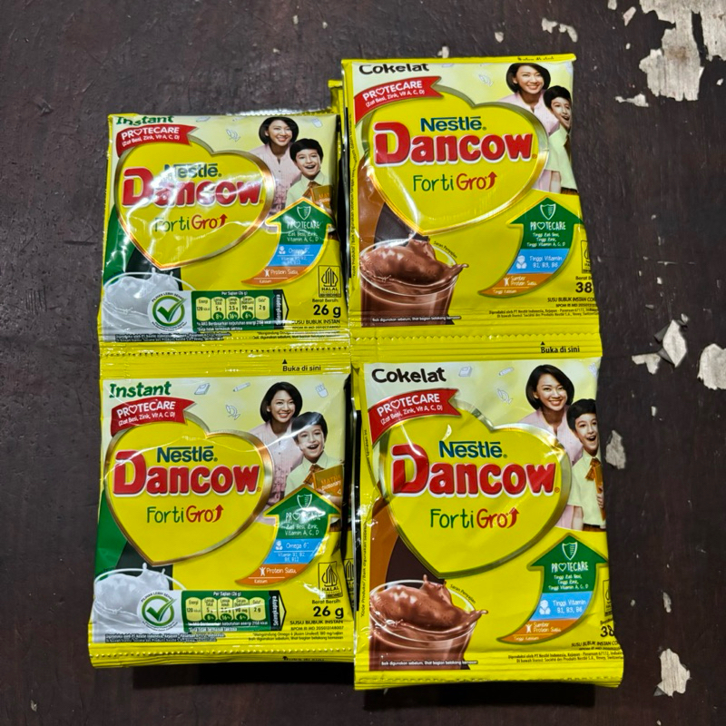 

Dancow Instant Fortigro Coklat/Vanila Renceng @10 sachet