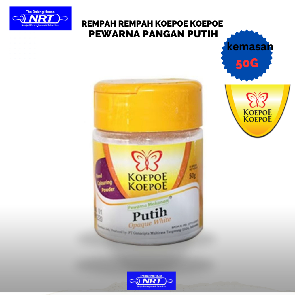 

KOEPOE PEMUTIH / OPAQUE WHITE 50 GR