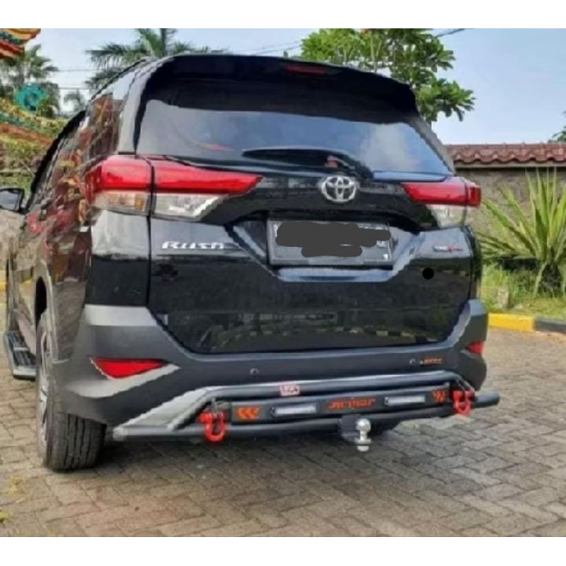 Towing Bar Mobil Calya / Sigra Belakang Rhino Armor Bumper Guard