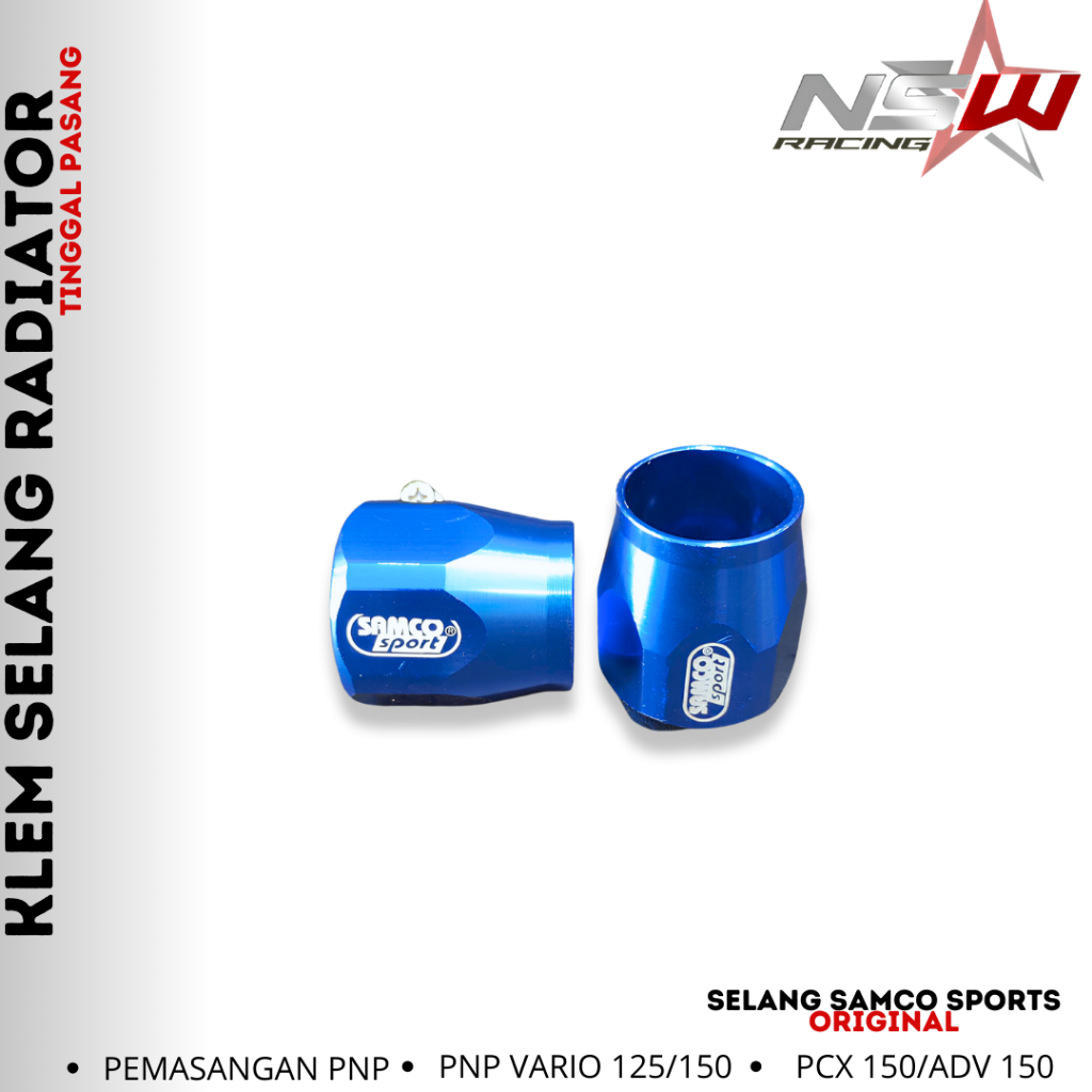 SELANG RADIATOR SAMCO SPORT VARIO 125 150 OLD NEW PCX ADV UNIVERSAL