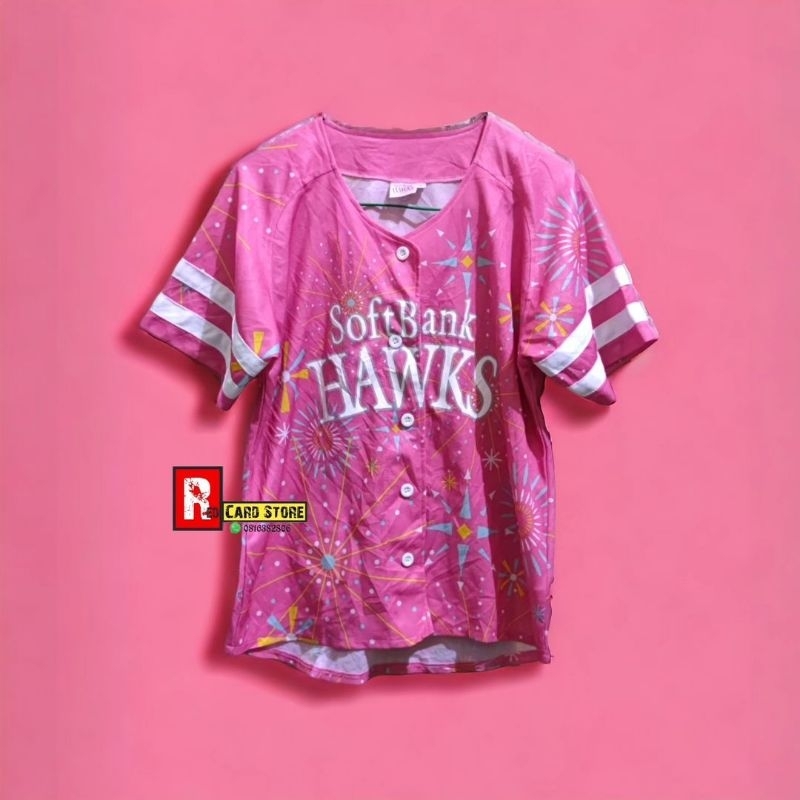 jersey Baseball Softbank Pink