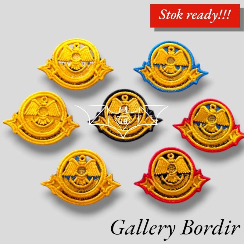 TERLARIS  bordir pin dishub timbul | pin kemenhub murah