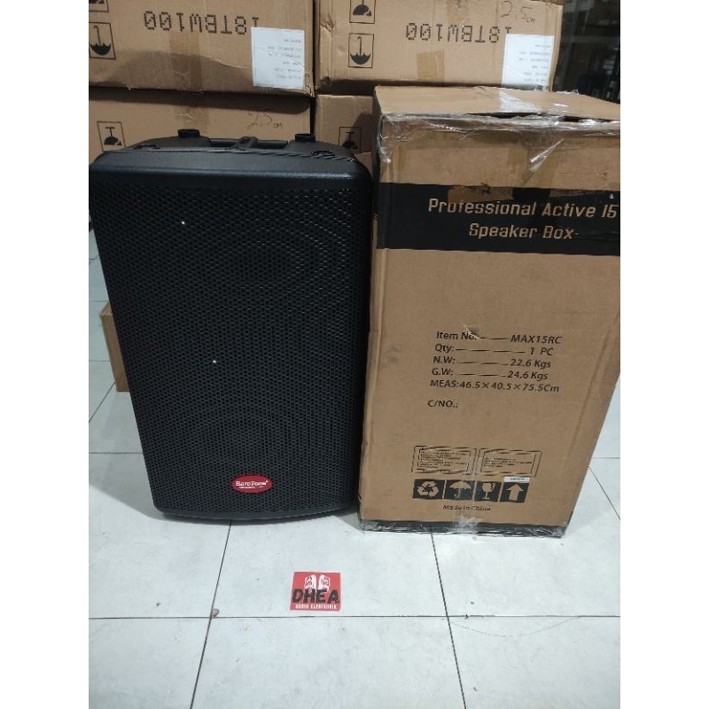 Speaker Aktif Baretone MAX15RC MAX 15RC Original 15inchi 15in 500 Watt High Quality Garansi Resmi MA
