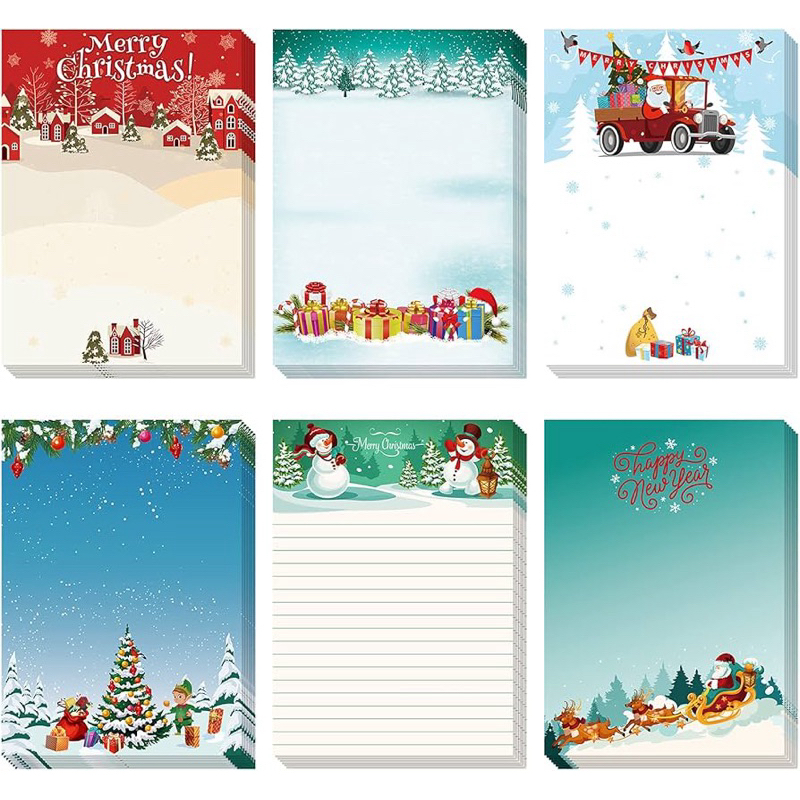 

CUSTOM SOUVENIR MEMO CHRISTMAS NATAL NOTEPAD 50LEMBAR PAPER 12x8