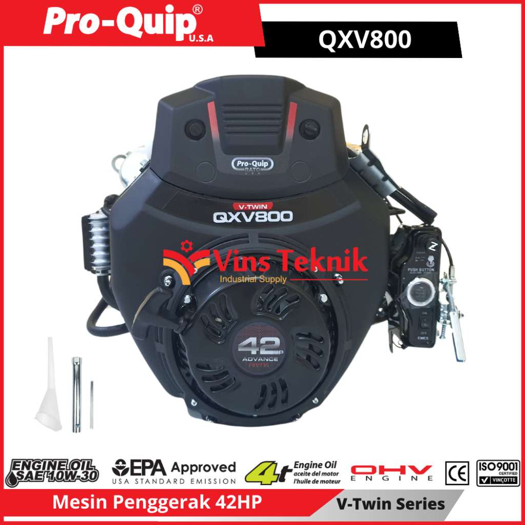 Mesin Penggerak Bensin Gasoline Engine 42HP Proquip QXV800 QXV 800