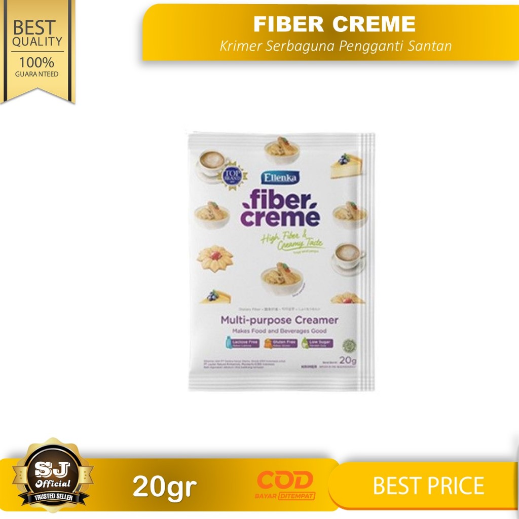 

FIBER CREME Sachet 20gr - Krimer Serbaguna BEST SELLER