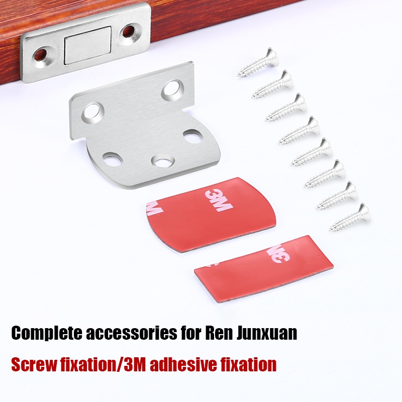 ✅COD✅ Magnet Pintu Lemari Magnet laci Magnetic Door Closer Stopper Penutup/Magnet Tempel L Kunci Pen