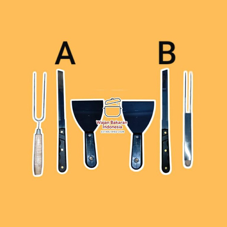 Paket Terkini PAKET ALAT MEMASAK ROTI BAKAR BURGER ROTI JOHN