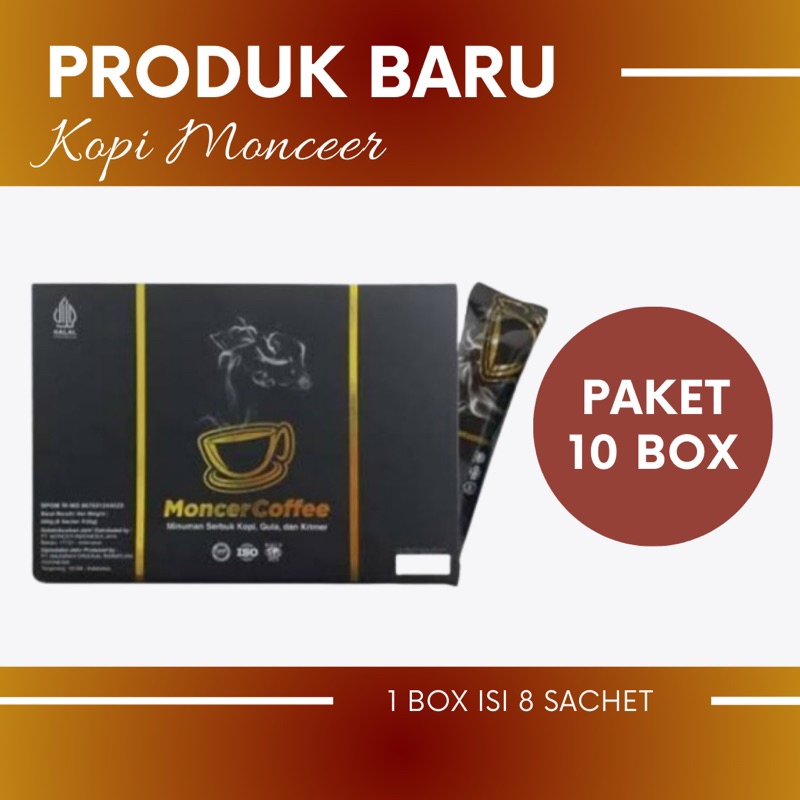 

Bisa COD - MONCEER untuk Kesehatan Herbal Alami Asli - Muncar Coffe Original Sachet Kualitas Terbaik