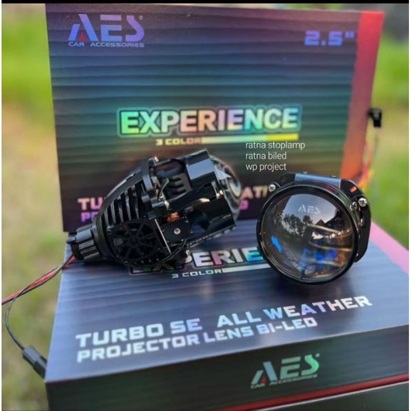 BILED AES TURBO SE EXPERIENC  ALL WEATHER  2,5 inch Projie biled all weather