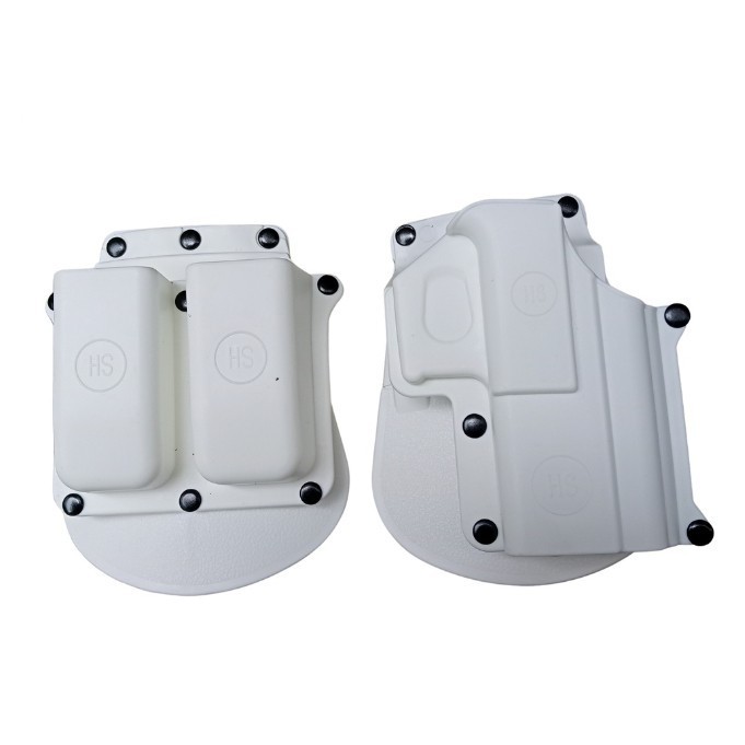 Holster HS Putih / holster pinggang HS/ sarung pinggang putih