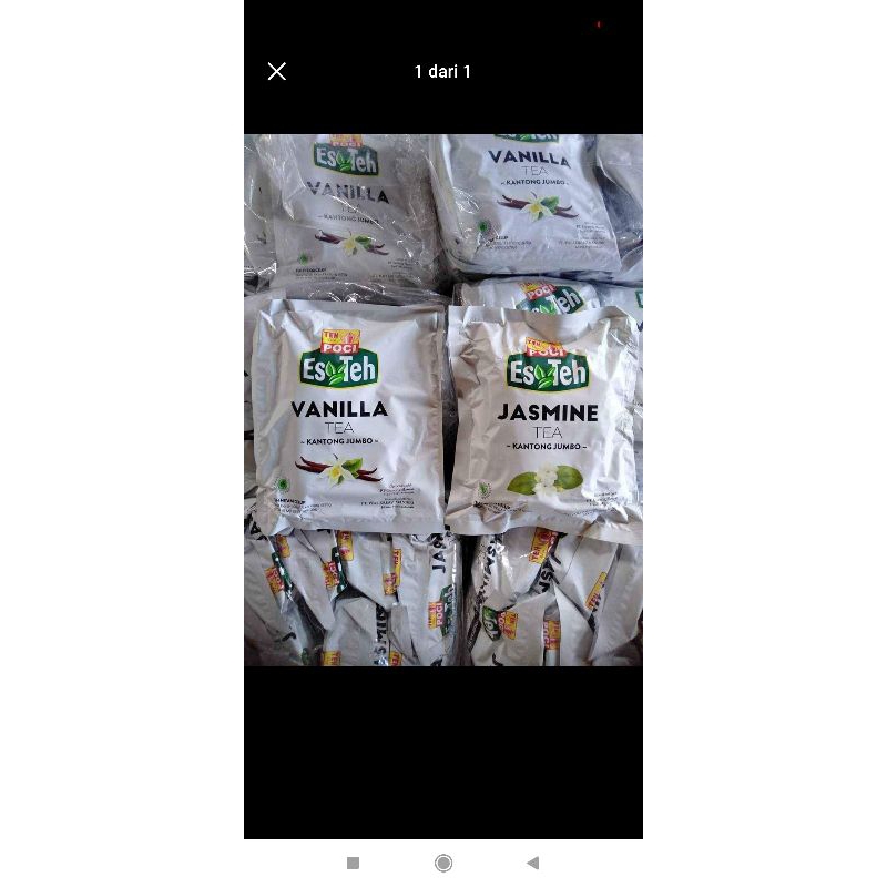 

Bubuk Teh Jasmine//Vanilla Isi ( 1 Bungkus ) Termurah