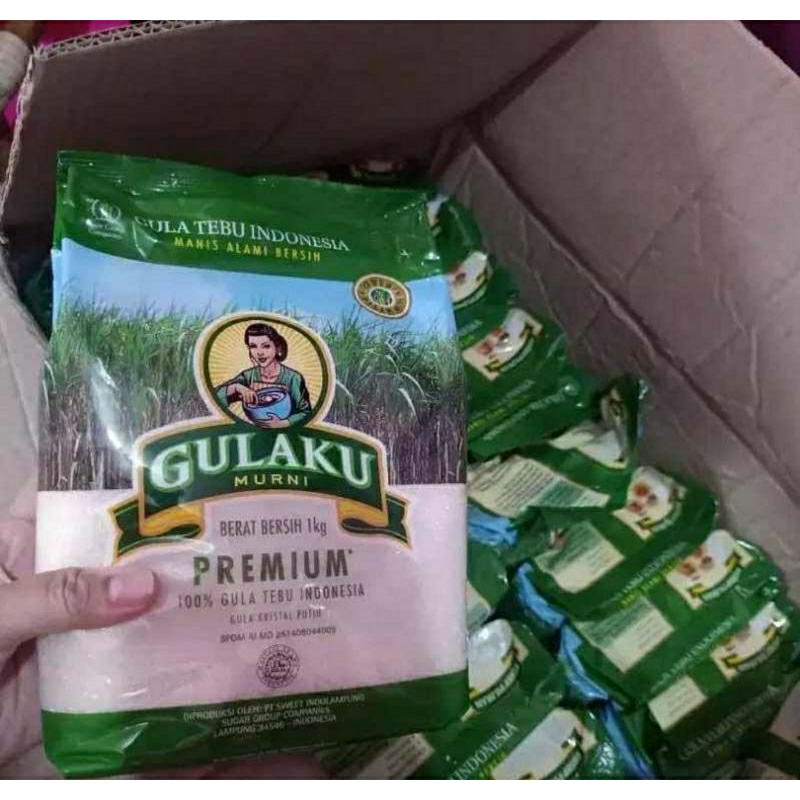 

promo gula pasir gulaku hijau premium + Bublewrab