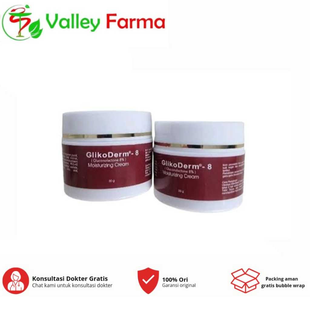 Glikoderm 8 moisturizing cream 20 gr - Glikoderm krim