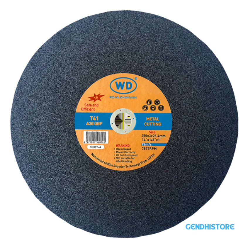 WD Batu Gerinda Potong 14 inch | Cutting Wheel WD 14' | Mata Gerinda 14 inch