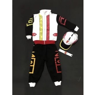 setelan boboiboy supra plus topi