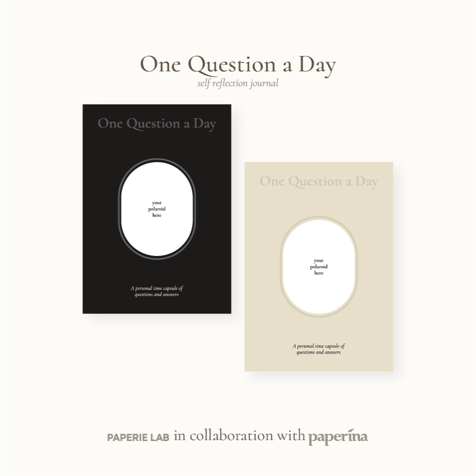 

One Question a Day - Self Reflection Journal by Paperie Lab