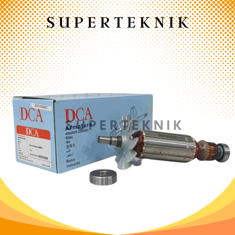 Armature Angker Disc Grinder Gerinda N9500n N 9500 N DCA / Angker Gerinda Tangan Makita 9500 DCA