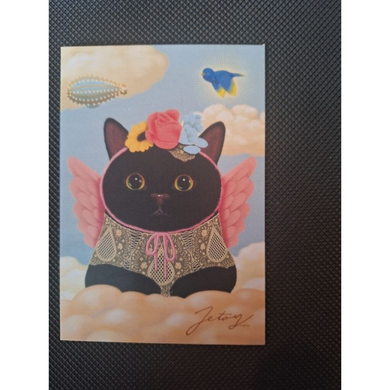 

kartu pos kucing jetoy/jetoy cat postcard