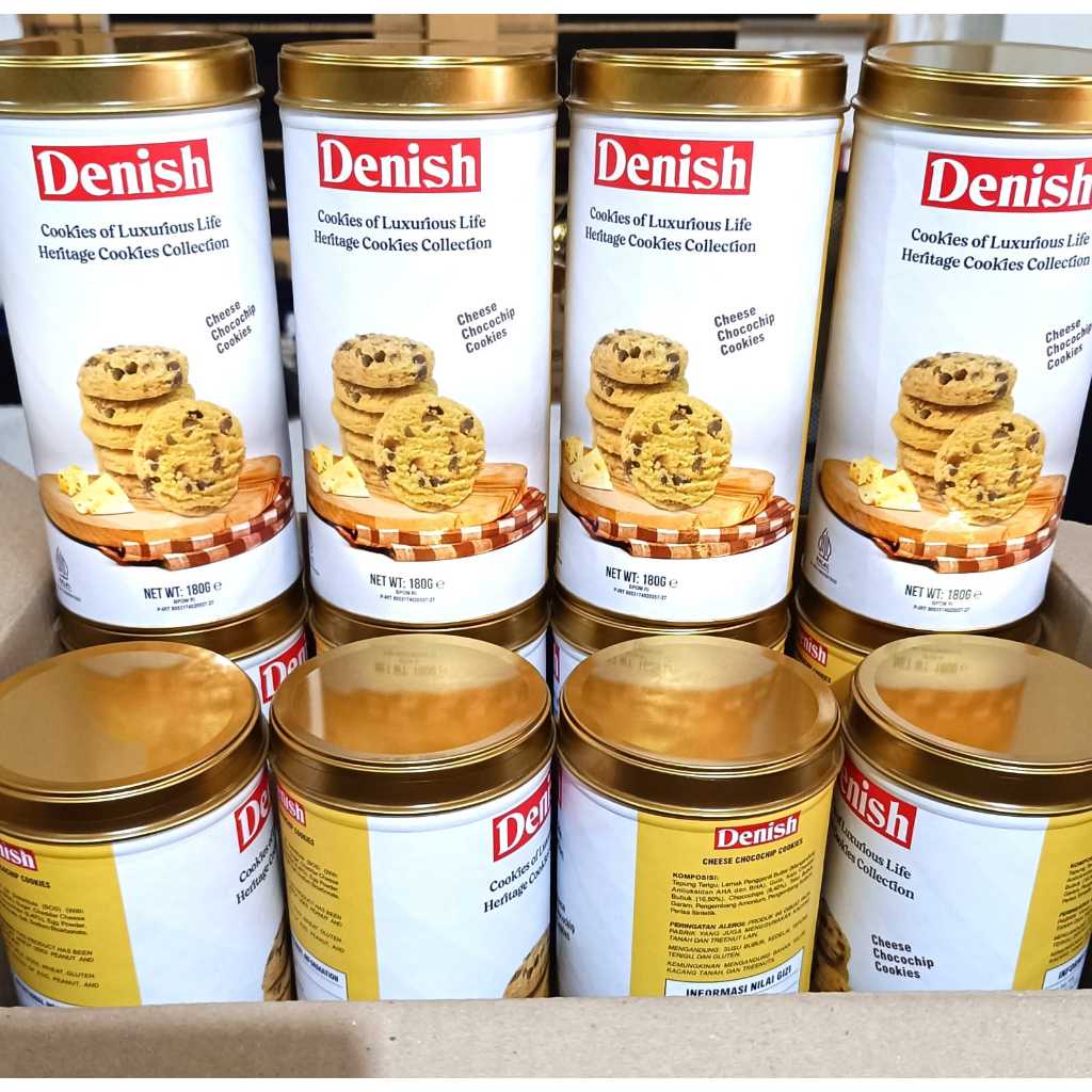 

Cookies Chocochip Kaleng Cookies Manis Enak Dark Cookies Camilan Cookies Danish