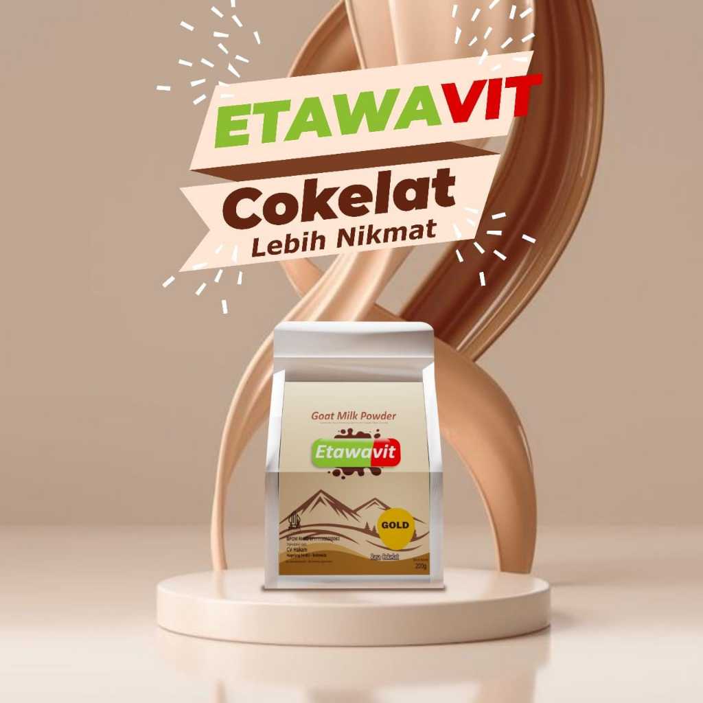 

Susu Kambing ETAWAVIT Rasa Cokelat 500 gr - Susu Untuk Kesehatan Sendi Dan Tulang