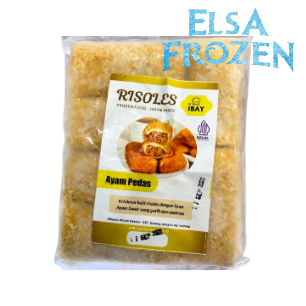 

RISOLES IBAY AYAM PEDAS ISI 6/RISOL ISI SIAP MASAK