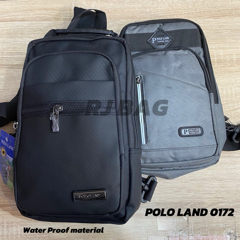 Slempang/ sling bag polo land new style polos water Proof pria