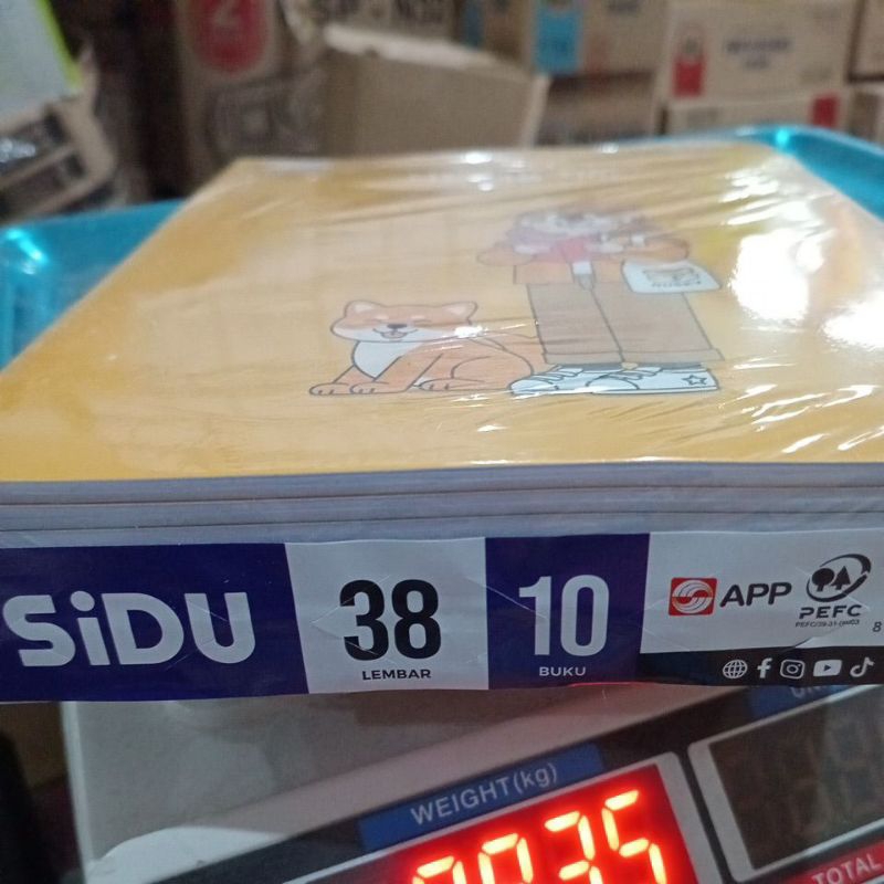 

buku tulis sidu 38 pak an