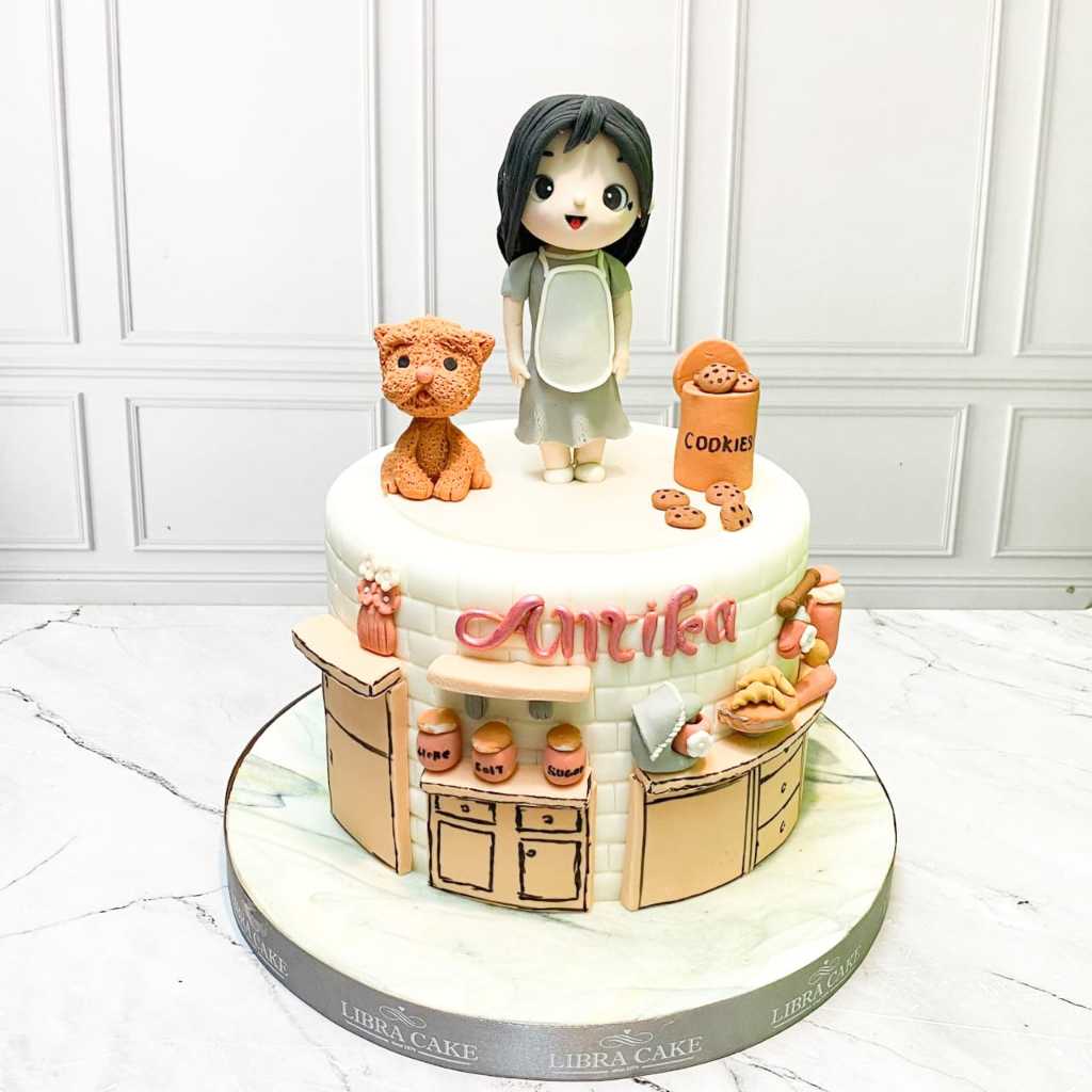 

Kue ulang tahun/Kue birthday/Cake custom birthday/Cake ultah/Kue tema Cooking