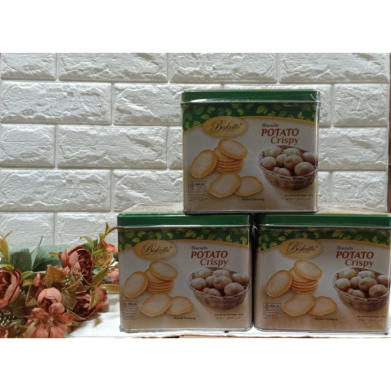 

BISKOTTO POTATO CRISPY 6X400GR LEBARAN/PARCEL