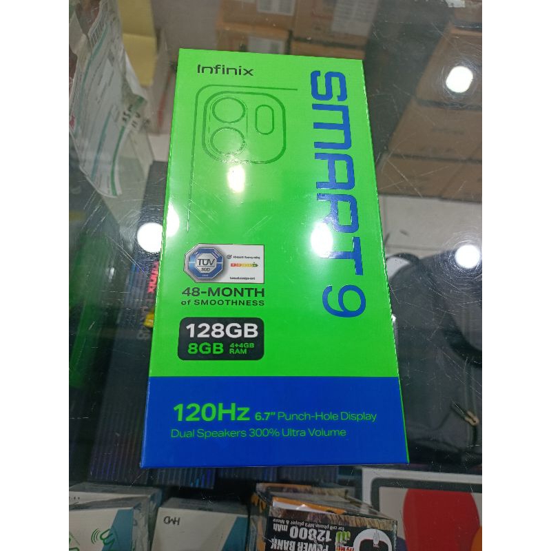 handphone infinix smart 9 ram 4+4/64