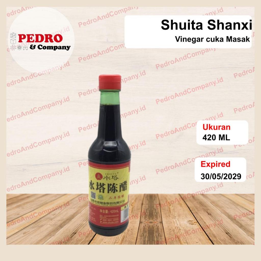 

Shuita Shanxi Vinegar cuka china 420 ml cuka masak cina old vinegar superior mature asam asem