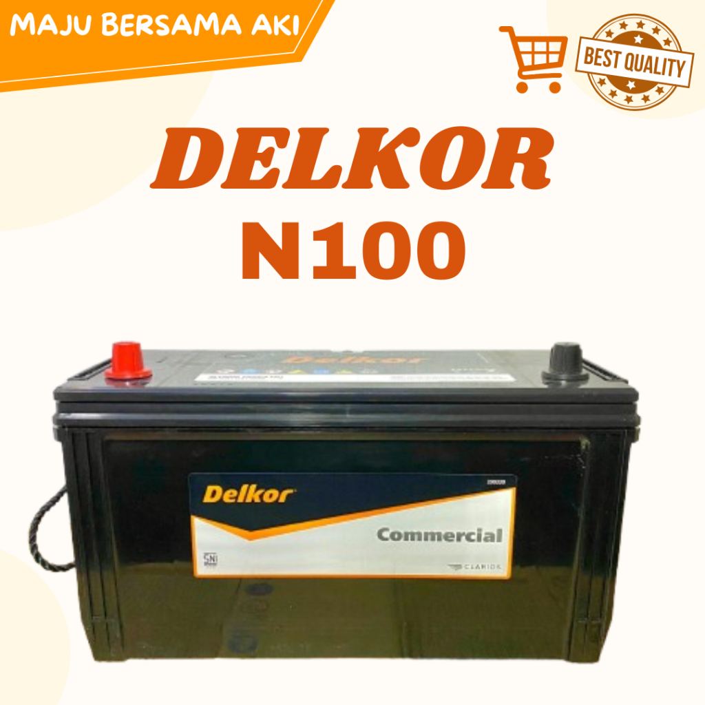 Aki Mobil TOYOTA Dyna / Rhino N100 95E41R DELKOR MF