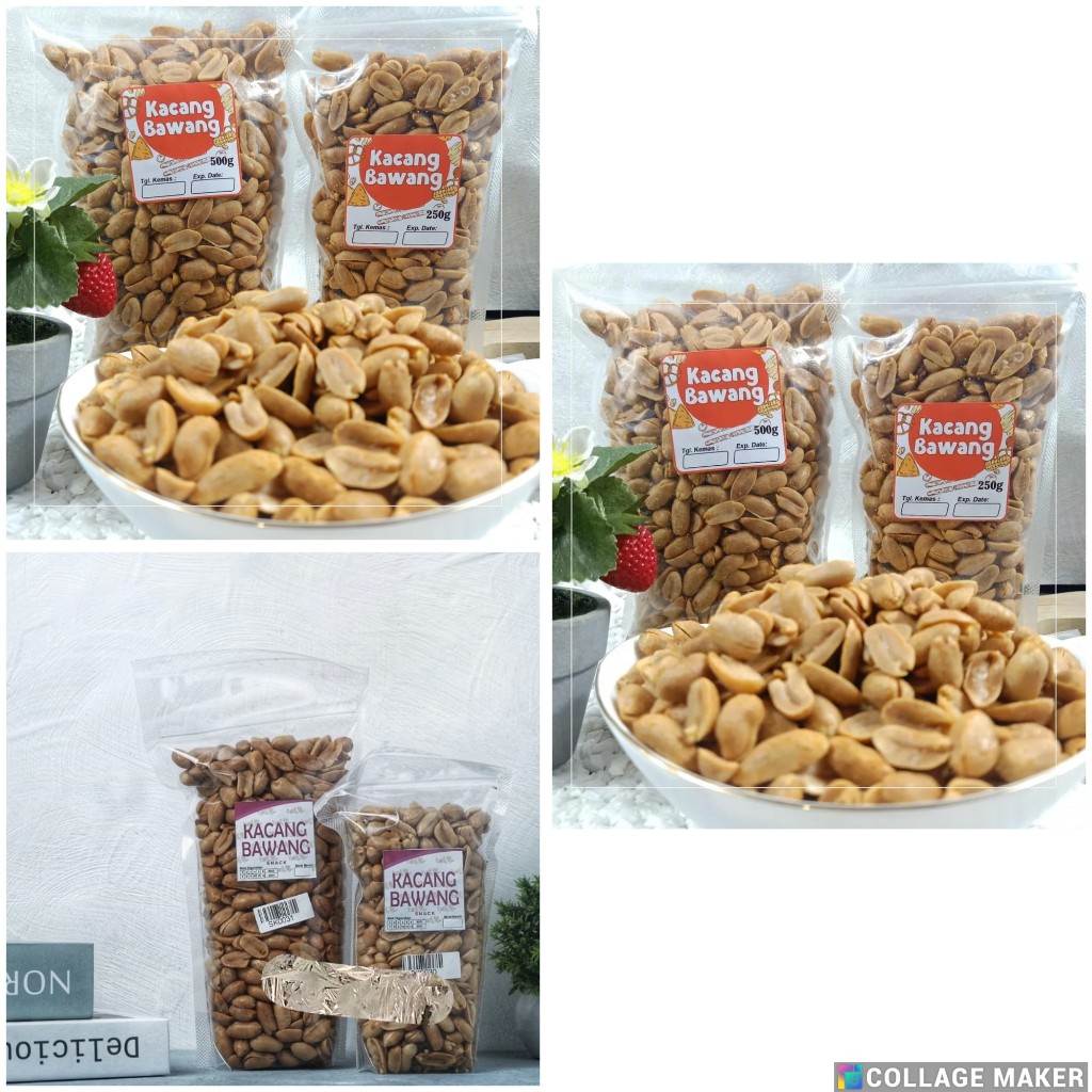 

Kacang Bawang Goreng kupas Kiloan 500gram