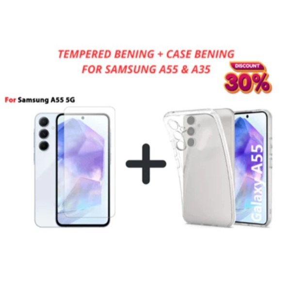 CASE SAMSUNG A35 / A55 / A25 / A15 ANTIGORES BENING + CASE BENING SAMSUNG SERIES