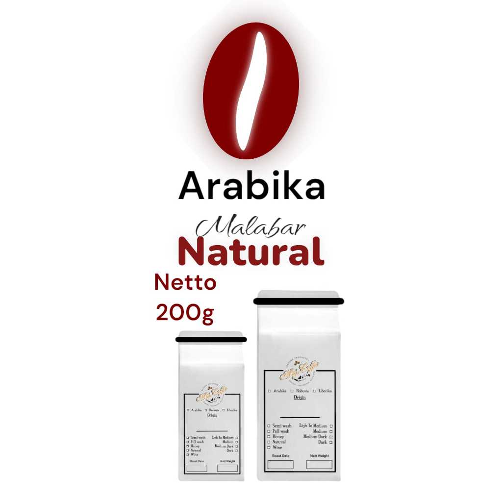 

biji kopi roasted arabika spesialty mabalar natural 200g