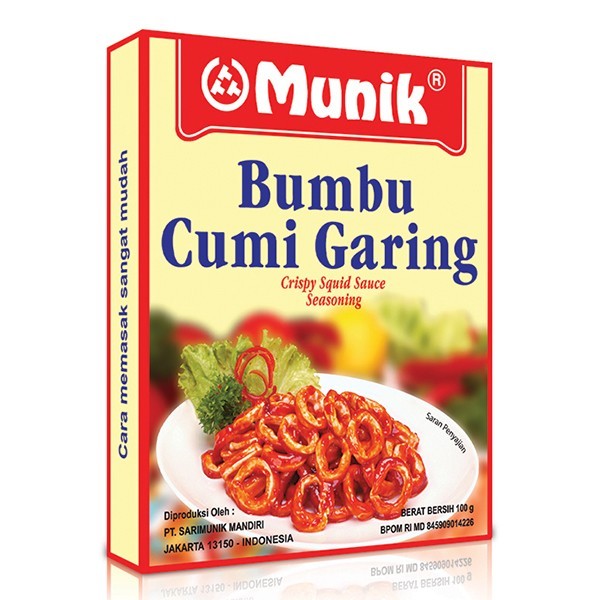 

Munik Bumbu Cumi Garing 100 g