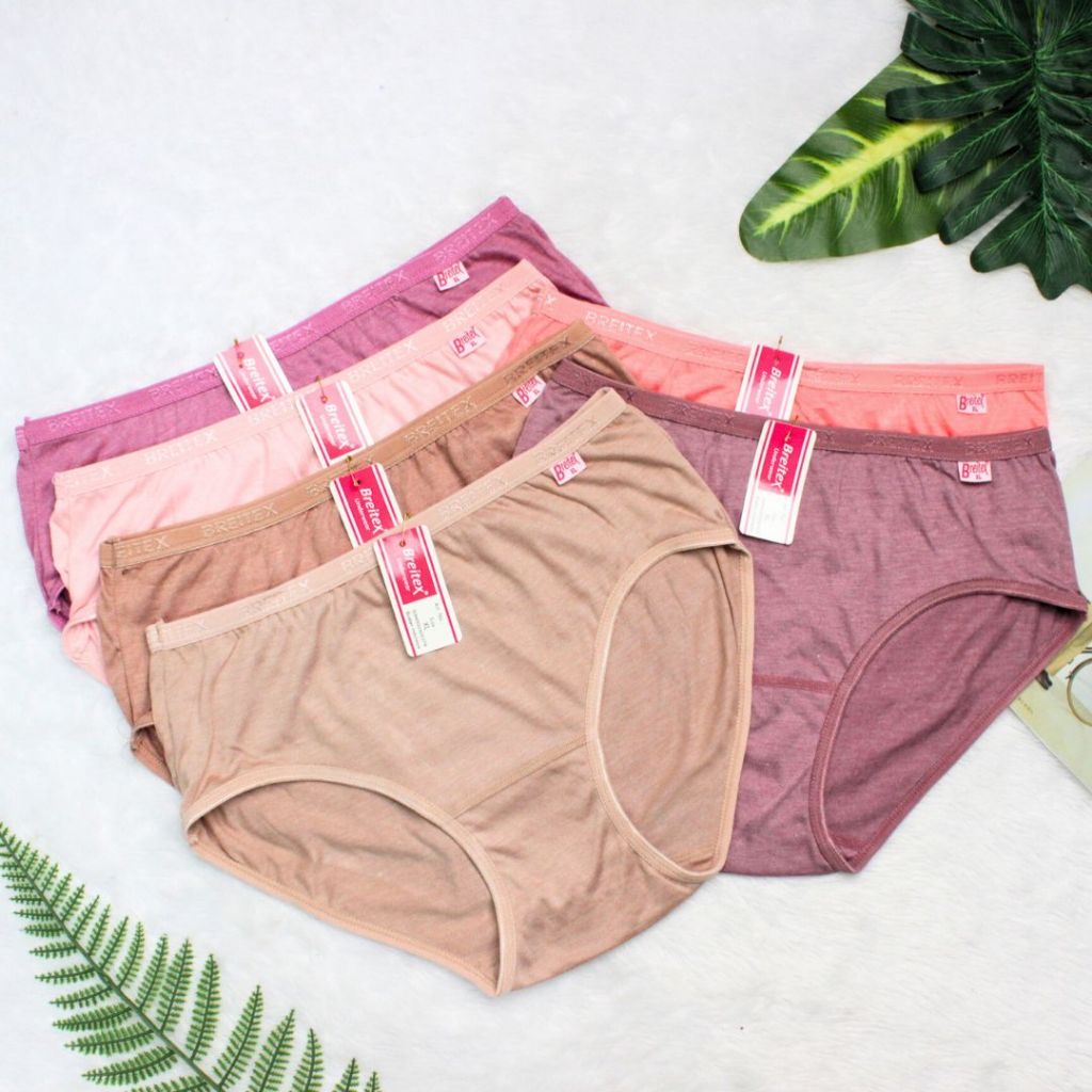 (12 PCS) CELANA DALAM WANITA BREITEX 2086