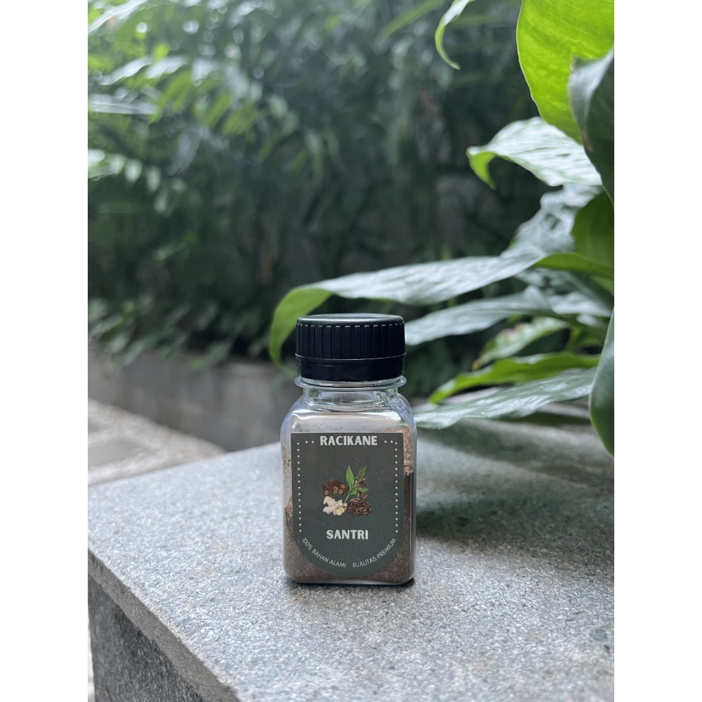 

Racikane Santri - Obat Herbal Mengobati Sakit Gigi Demam Melancarkan Peredaran Darah Sudah BPOMSPIRT