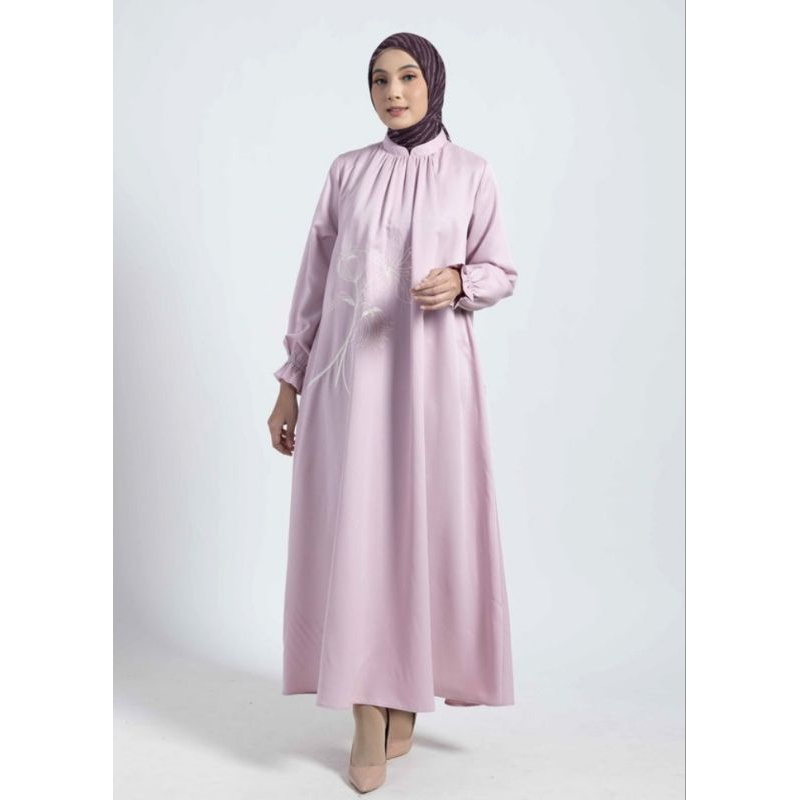 Gamis Basic Bordir by Elzatta