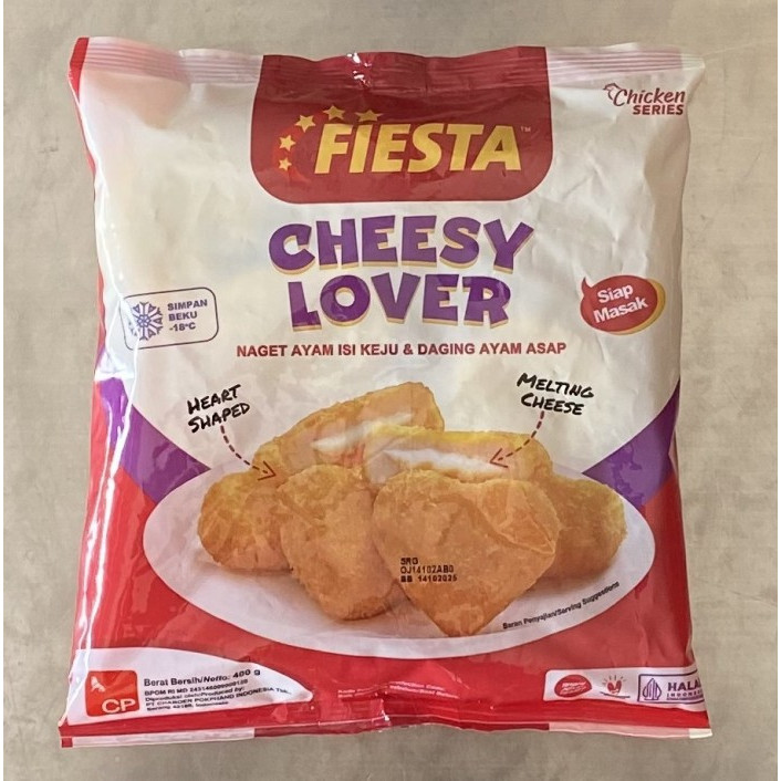 

FIESTA CHEESY LOVER 400GR