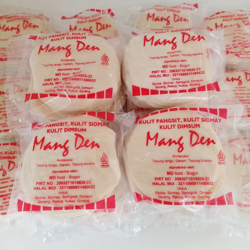 

Kulit Dimsum Tanpa Bahan Pengawet Ukuran 8cm