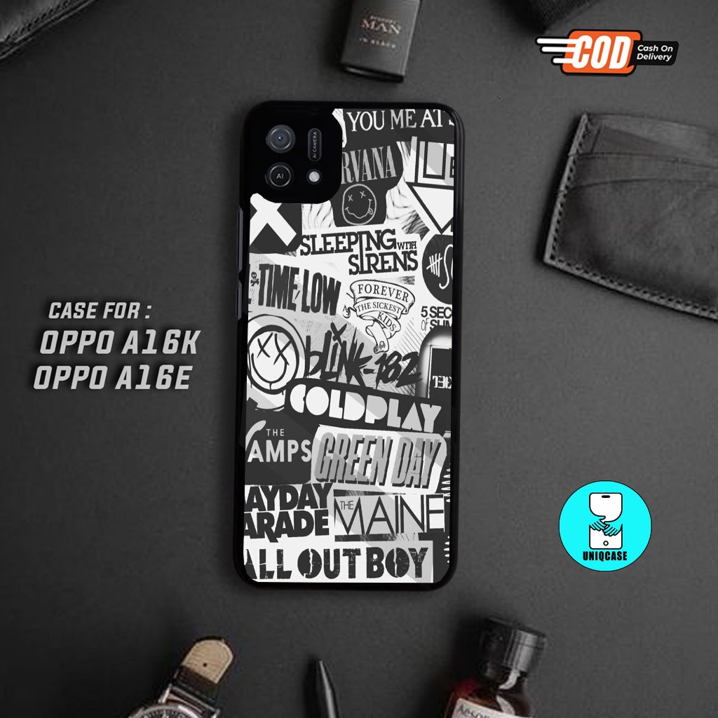 UNIQ CASE SOFTCASE GLOSSY (KACA KILAU) OPPO A16K / OPPO A16E dan ALL TYPE SMARTPHONE & ANDROID - Cas