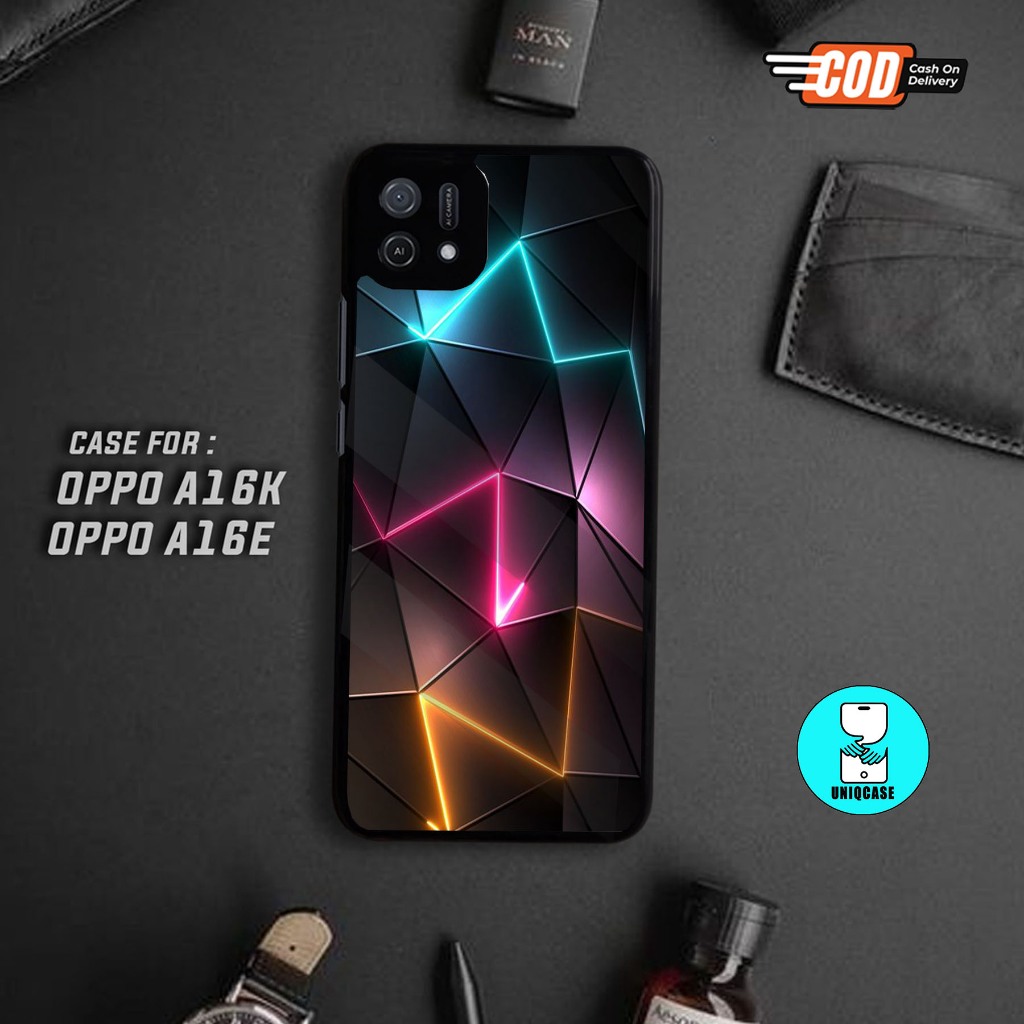 UNIQ CASE SOFTCASE GLOSSY (KACA KILAU) OPPO A16K / OPPO A16E dan ALL TYPE SMARTPHONE & ANDROID - Cas