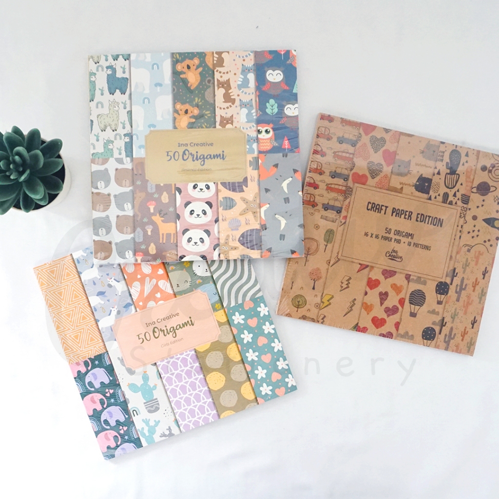 

Kertas Lipat Origami Washi Pattern Series Edition INA CREATIVE