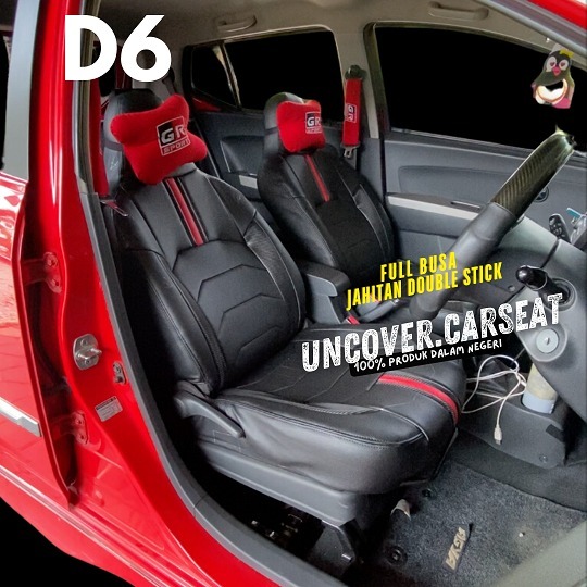 SARUNG JOK MOBIL BRIO RS LAMA 2 BARIS BAHAN MBTECH HIGH QUALITY SUPER PREMIUM