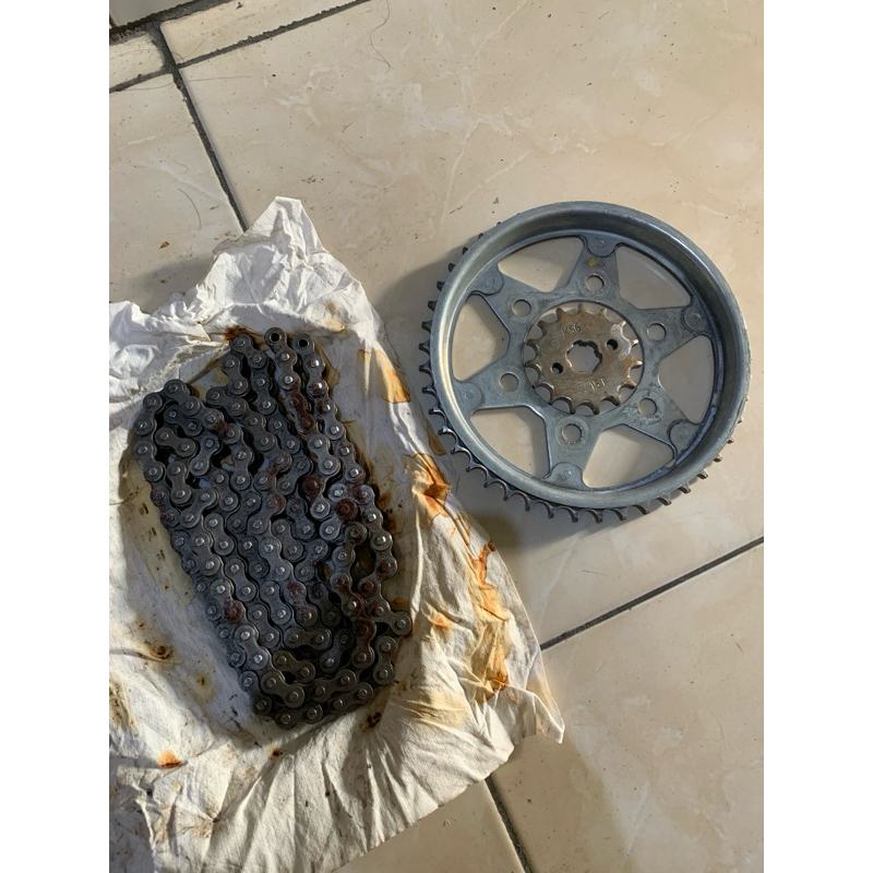 Gear Set Original CBR150R K45R
