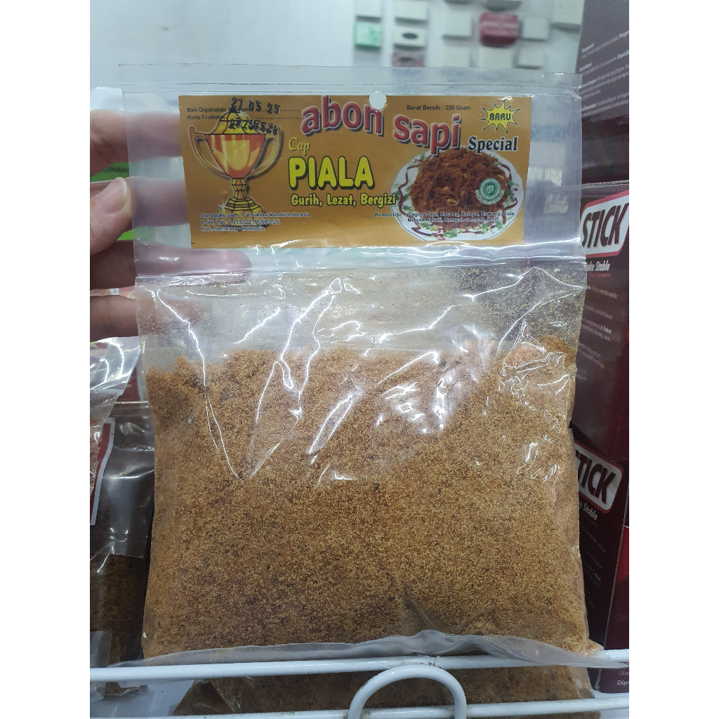 

ABON SAPI CAP PIALA 250GR